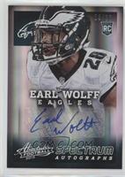 Earl Wolff #/10