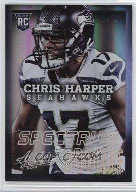 2013 Panini Absolute - [Base] - Spectrum Platinum #112 - Chris Harper /10