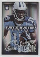 Justin Hunter (Facing Forward, Right Hand Not Visible) #/10