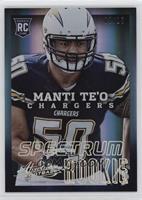 Manti Te'o (Right Hand Not Visible) #/10
