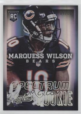 2013 Panini Absolute - [Base] - Spectrum Platinum #164 - Marquess Wilson /10