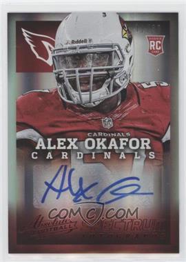 2013 Panini Absolute - [Base] - Spectrum Red Autographs #105 - Alex Okafor /30