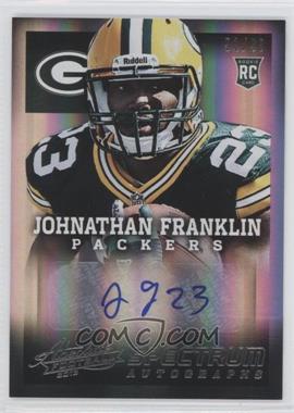 2013 Panini Absolute - [Base] - Spectrum Silver Autographs #142 - Johnathan Franklin /99