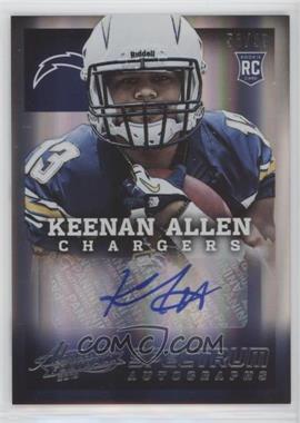 2013 Panini Absolute - [Base] - Spectrum Silver Autographs #149 - Keenan Allen /99