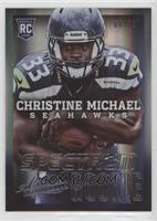 Christine Michael (Ball in Left Hand) #/99