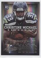 Christine Michael (Both Hands on Ball) #/99