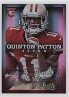 Quinton Patton (Facing Forward, Ball Partially Visible) #/99