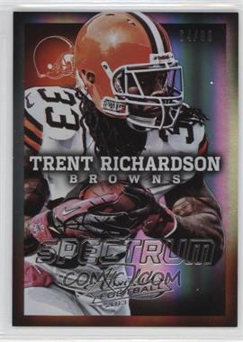 2013 Panini Absolute - [Base] - Spectrum Silver #26 - Trent Richardson /99