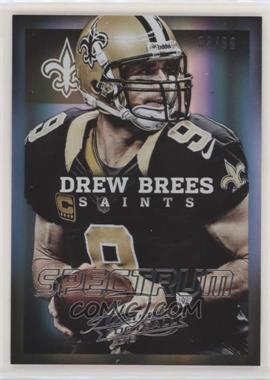 2013 Panini Absolute - [Base] - Spectrum Silver #61 - Drew Brees /99