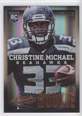 2013 Panini Absolute - [Base] #113.1 - Christine Michael (Ball in Left Hand) /199