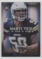 Manti Te'o (Right Hand Not Visible) #/199