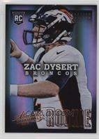 Zac Dysert (Facing Left, No Ball Visible) #/499