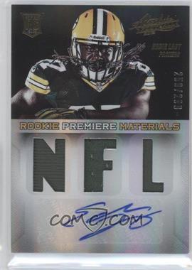 2013 Panini Absolute - [Base] #208 - Rookie Premiere Materials - Eddie Lacy /299