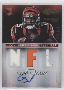 2013 Panini Absolute - [Base] #212 - Rookie Premiere Materials - Giovani Bernard /299