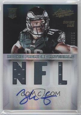 2013 Panini Absolute - [Base] #240 - Rookie Premiere Materials - Zach Ertz /299