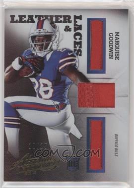2013 Panini Absolute - Leather & Laces - Shoes #25 - Marquise Goodwin /25