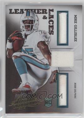 2013 Panini Absolute - Leather & Laces - Shoes #27 - Mike Gillislee /25