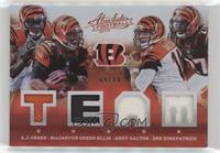 A.J. Green, BenJarvus Green-Ellis, Andy Dalton, Dre Kirkpatrick [Noted] #/99