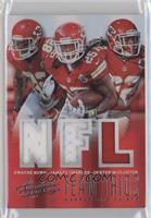 Dwayne Bowe, Jamaal Charles, Dexter McCluster #/99