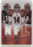 A.J. Green, Andy Dalton, Jermaine Gresham #/99