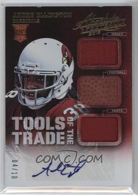 2013 Panini Absolute - Tools of the Trade Rookie Materials - Signatures #2 - Andre Ellington /10 [Noted]