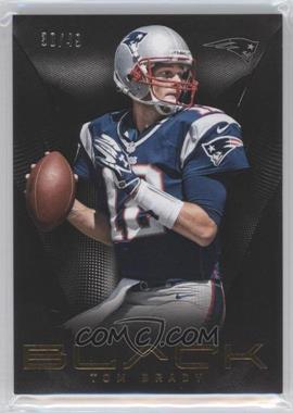 2013 Panini Black - [Base] - Gold #4 - Tom Brady /49