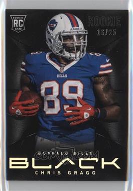 2013 Panini Black - [Base] - Platinum #117 - Chris Gragg /25