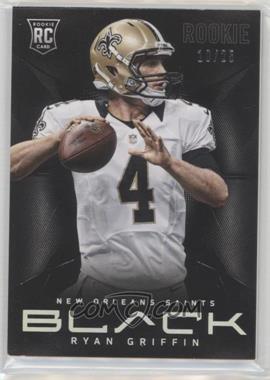 2013 Panini Black - [Base] - Platinum #158 - Ryan Griffin /25