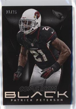 2013 Panini Black - [Base] - Platinum #33 - Patrick Peterson /25