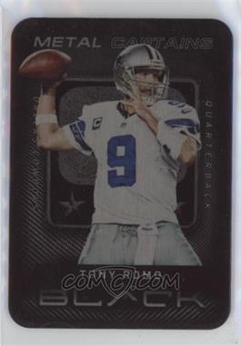 2013 Panini Black - Metal Captains #49 - Tony Romo [EX to NM]