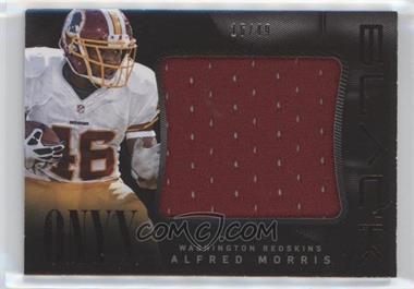 2013 Panini Black - Onyx Materials Jumbo #4 - Alfred Morris /49