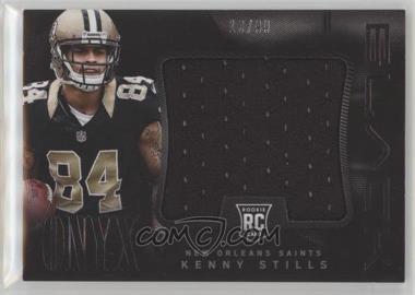 2013 Panini Black - Onyx Rookie Materials - Jumbo #18 - Kenny Stills /99