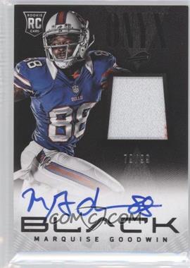 2013 Panini Black - Onyx Rookie Materials - Signatures Prime #25 - Marquise Goodwin /99