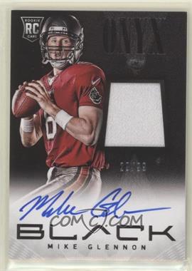 2013 Panini Black - Onyx Rookie Materials - Signatures Prime #28 - Mike Glennon /99