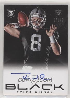 2013 Panini Black - Rookies RPS Signatures #238 - Tyler Wilson /49