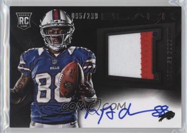 2013 Panini Black - Rookies Signatures Material Prime #225 - Marquise Goodwin /299