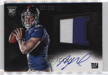 2013 Panini Black - Rookies Signatures Material Prime #232 - Ryan Nassib /299