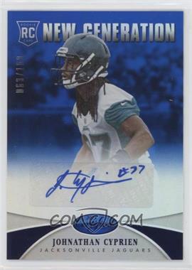 2013 Panini Certified - [Base] - Mirror Blue Signatures #240 - New Generation - Johnathan Cyprien /100