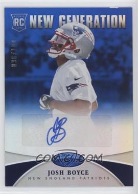 2013 Panini Certified - [Base] - Mirror Blue Signatures #247 - New Generation - Josh Boyce /100