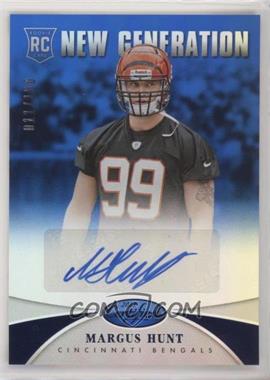 2013 Panini Certified - [Base] - Mirror Blue Signatures #262 - New Generation - Margus Hunt /100