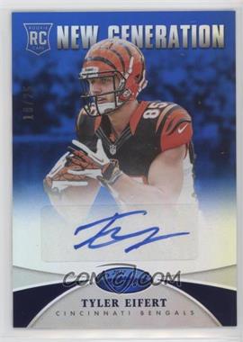 2013 Panini Certified - [Base] - Mirror Blue Signatures #294 - New Generation - Tyler Eifert /25