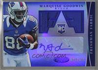 Freshman Fabric - Marquise Goodwin [Noted] #/100