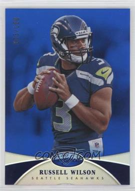 2013 Panini Certified - [Base] - Mirror Blue #141 - Russell Wilson /100