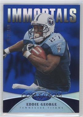 2013 Panini Certified - [Base] - Mirror Blue #169 - Immortals - Eddie George /100