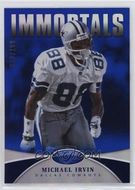 2013 Panini Certified - [Base] - Mirror Blue #190 - Immortals - Michael Irvin /100