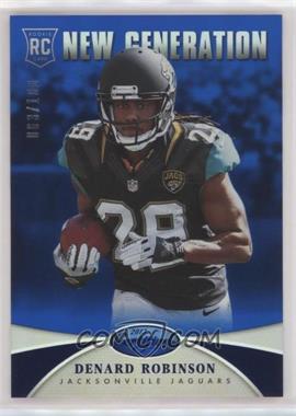 2013 Panini Certified - [Base] - Mirror Blue #225 - New Generation - Denard Robinson /100