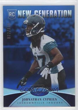 2013 Panini Certified - [Base] - Mirror Blue #240 - New Generation - Johnathan Cyprien /100