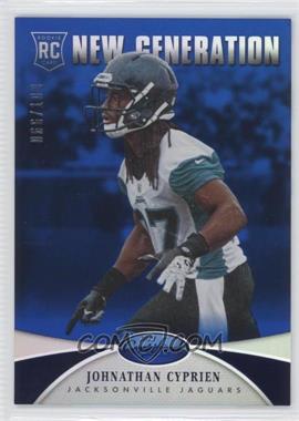 2013 Panini Certified - [Base] - Mirror Blue #240 - New Generation - Johnathan Cyprien /100