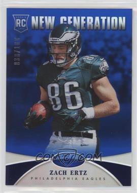 2013 Panini Certified - [Base] - Mirror Blue #300 - New Generation - Zach Ertz /100