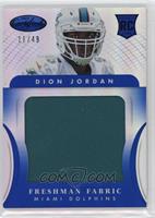 Freshman Fabric - Dion Jordan #/49